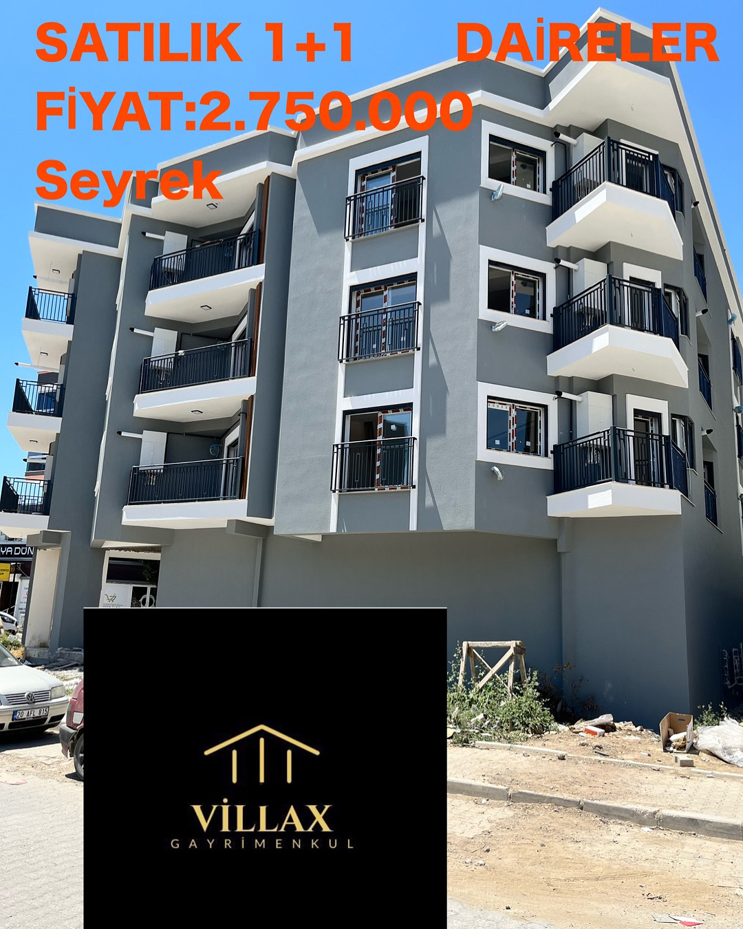 Menemen Seyrek Satılık 1+1 Daireler